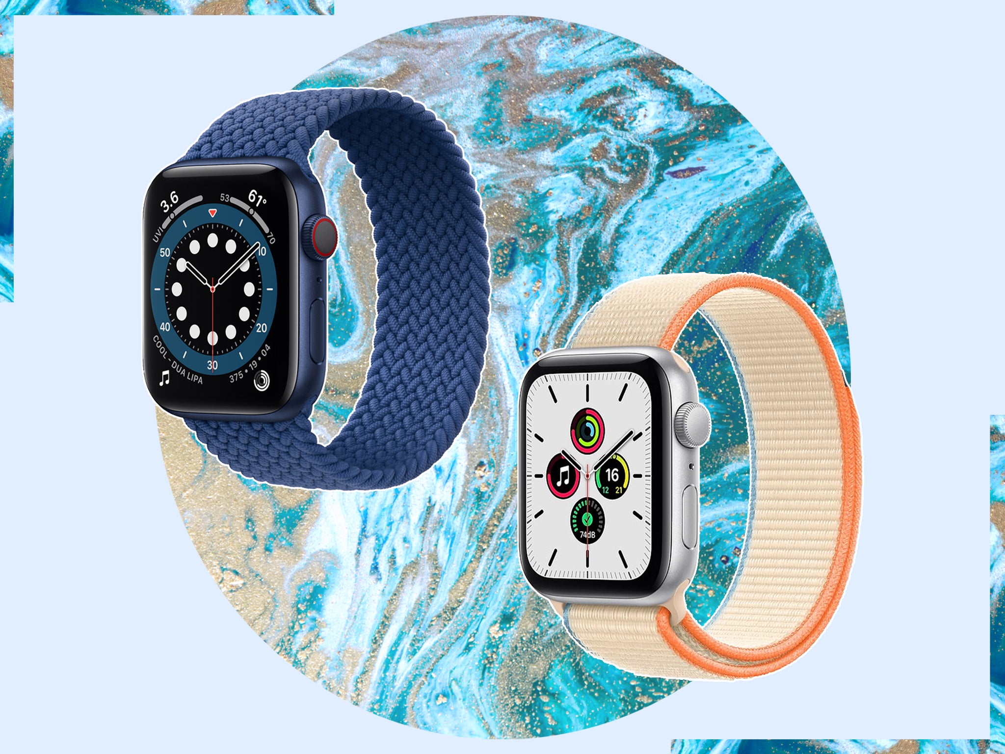 Apple watch 6 discount apple watch se